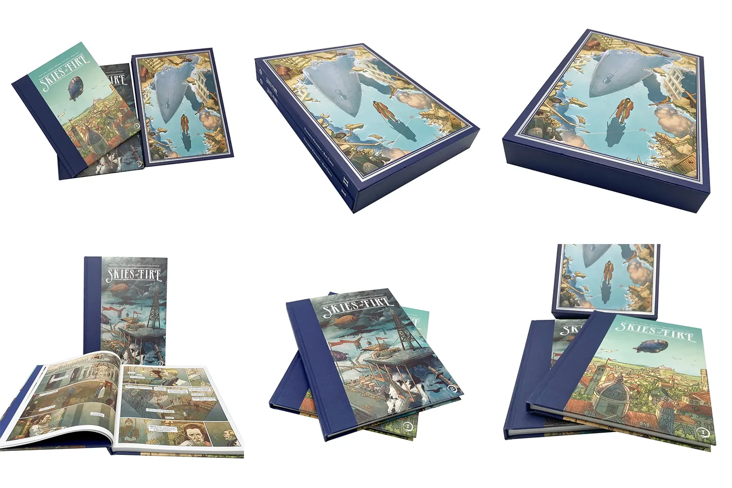 Créez une luxueuse collection de bandes dessinées! Lancé un nouvel ensemble de bandes dessinées avec une boîte exquise exquise