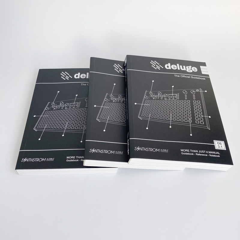 Impression du catalogue noir et blanc