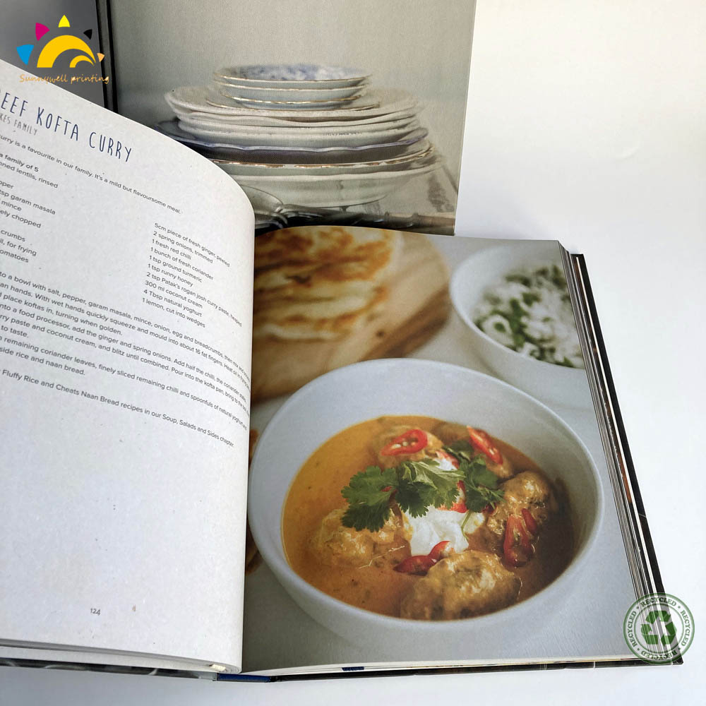 Casebound Recepe Book Cook Book Book Printing