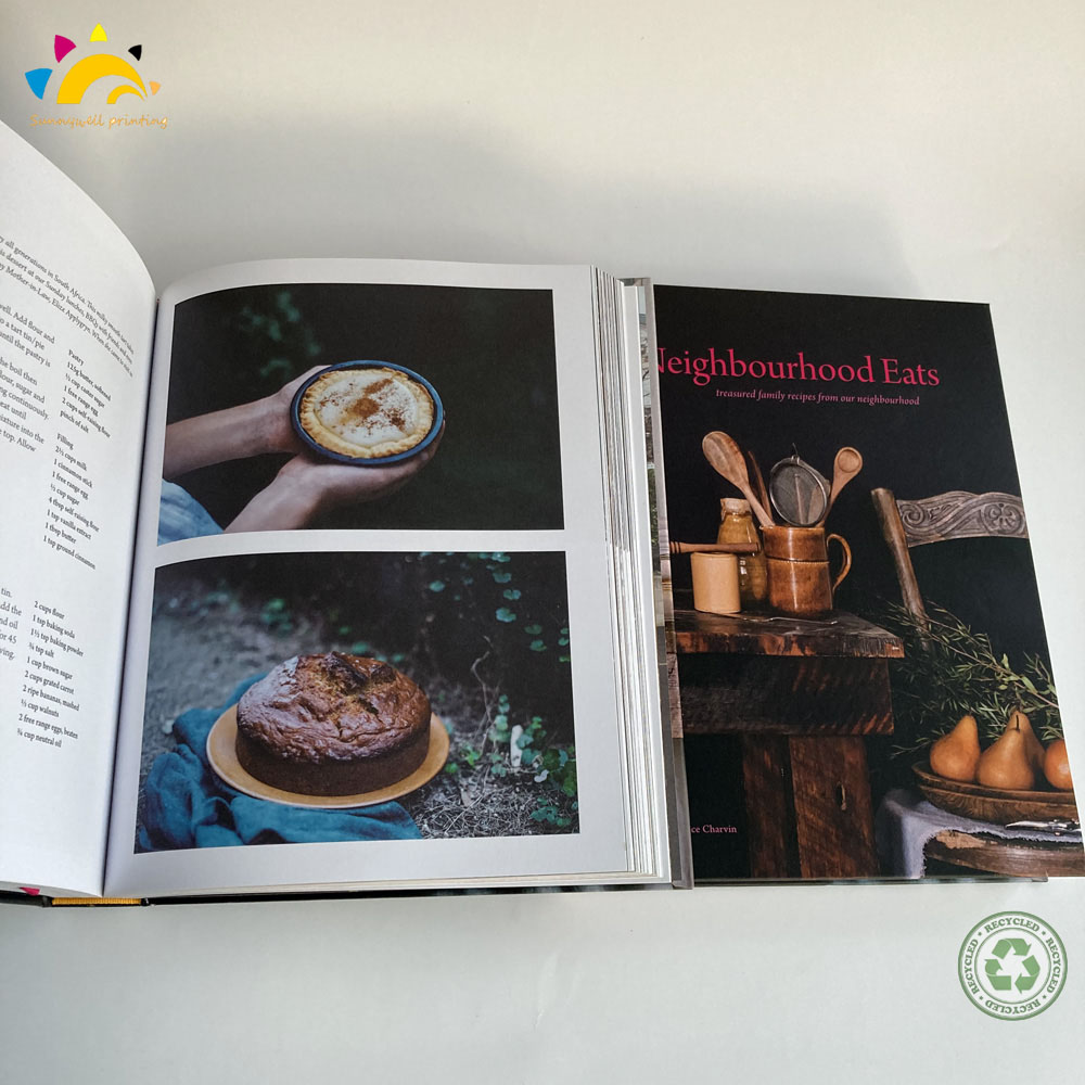 Livre de cuisine à couverture rigide Impression