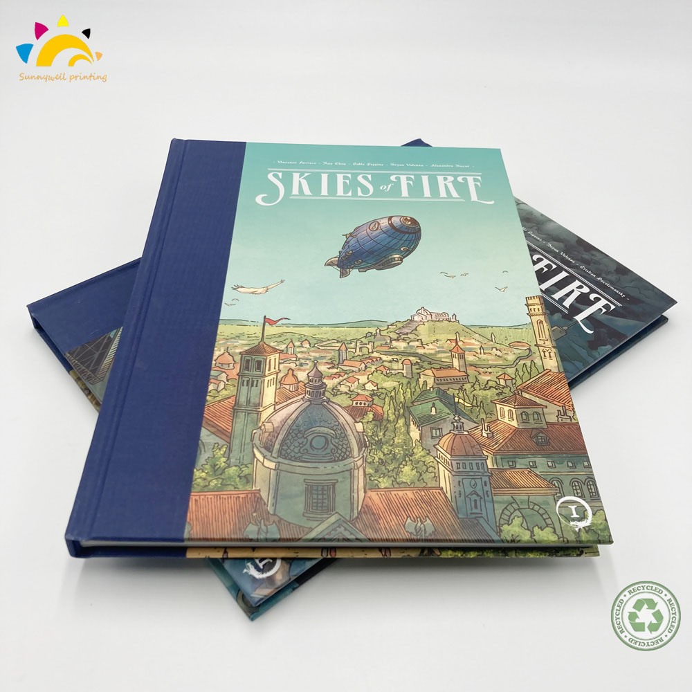 Comité bande dessinée de haute qualité, Saddle Stitching Comic Book Printing