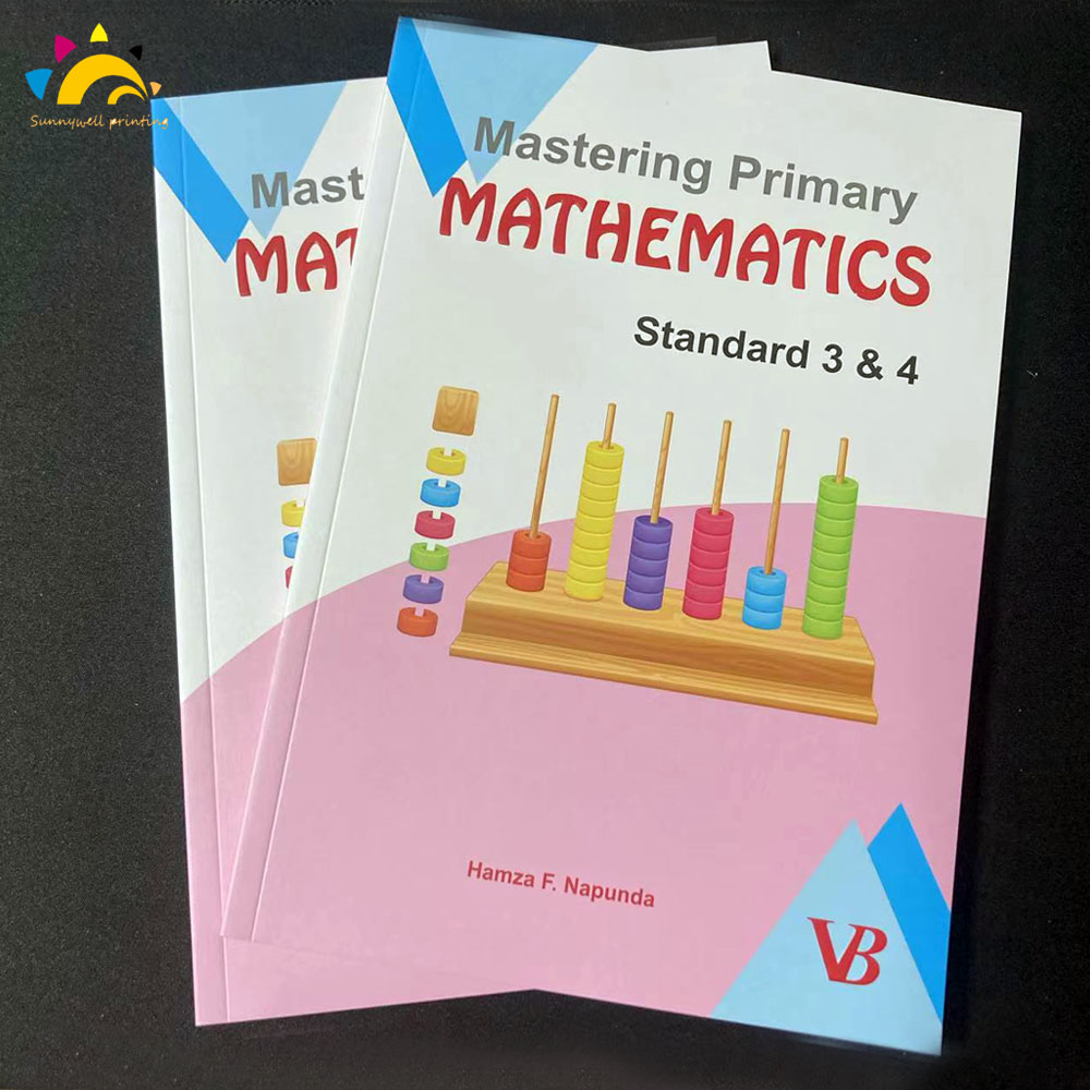 Math Book Mathmatic Exercice livre d'impression directe d'impression