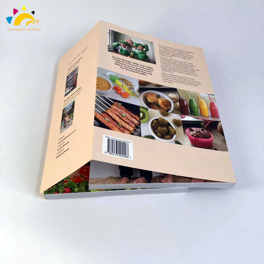 Paper Cover Food Livre Recette Cooking Book Printing