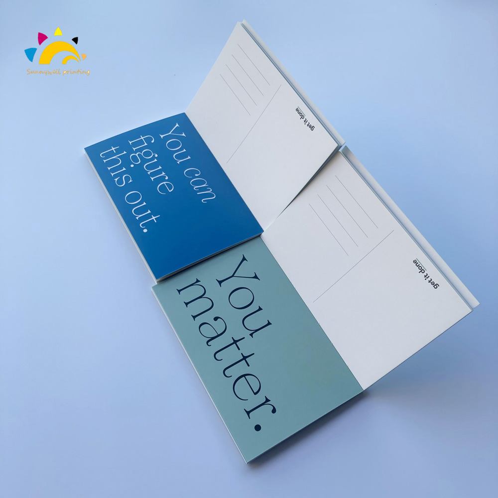 Livre de cartes de poste Imprimerie à la déchirure du livre des cartes postales
