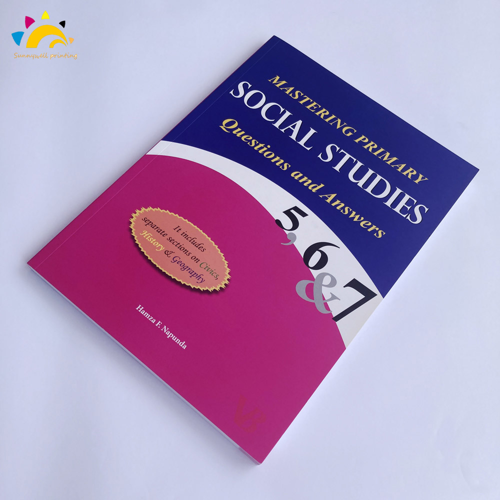 Étude sociale Ercise Book Direct Printing Factory